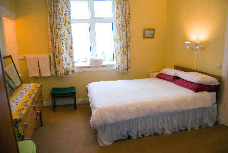 The Double Bed in Triple Room of The Rowans Self Catering, Tobermory